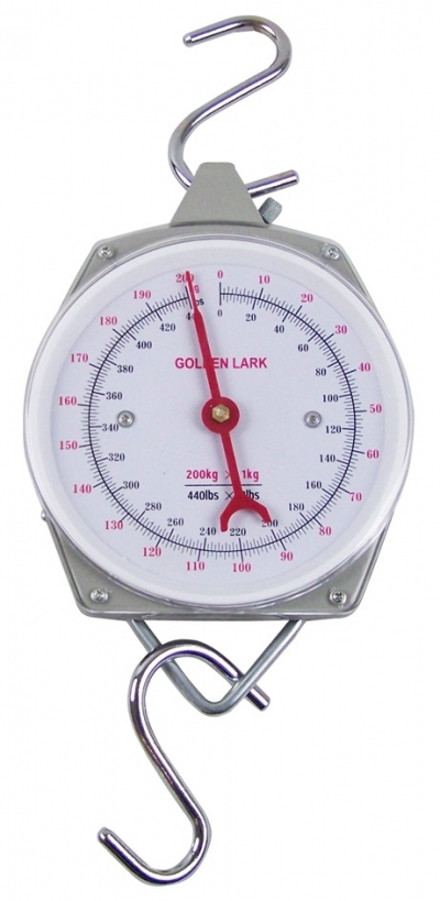 Viseča vzmetna tehtnica 100kg